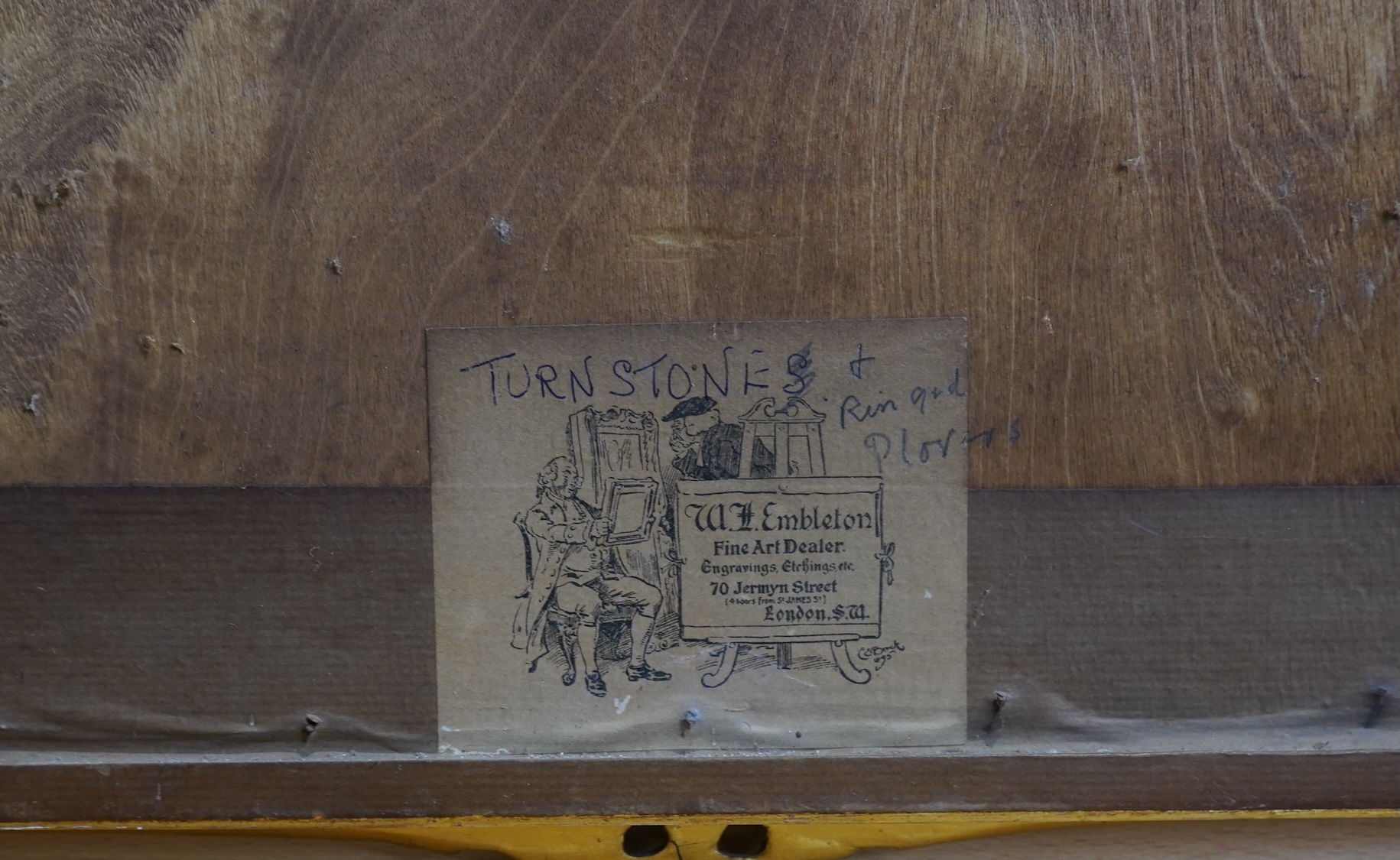 Archibald Thorburn, 1860-1935, 'Study of Ringed Plover and chicks, Turnstone and Kentish Plover'